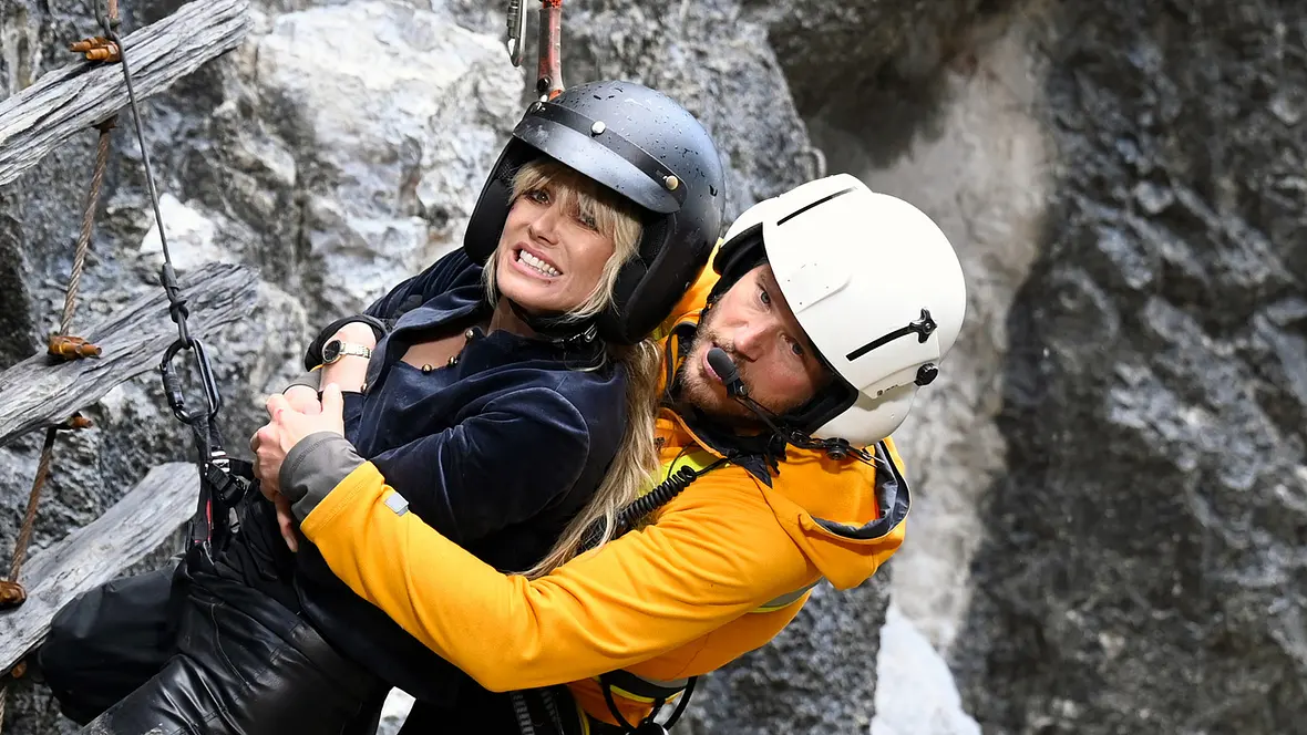 Heidi Klum Bergretter Sebastian Ströbel