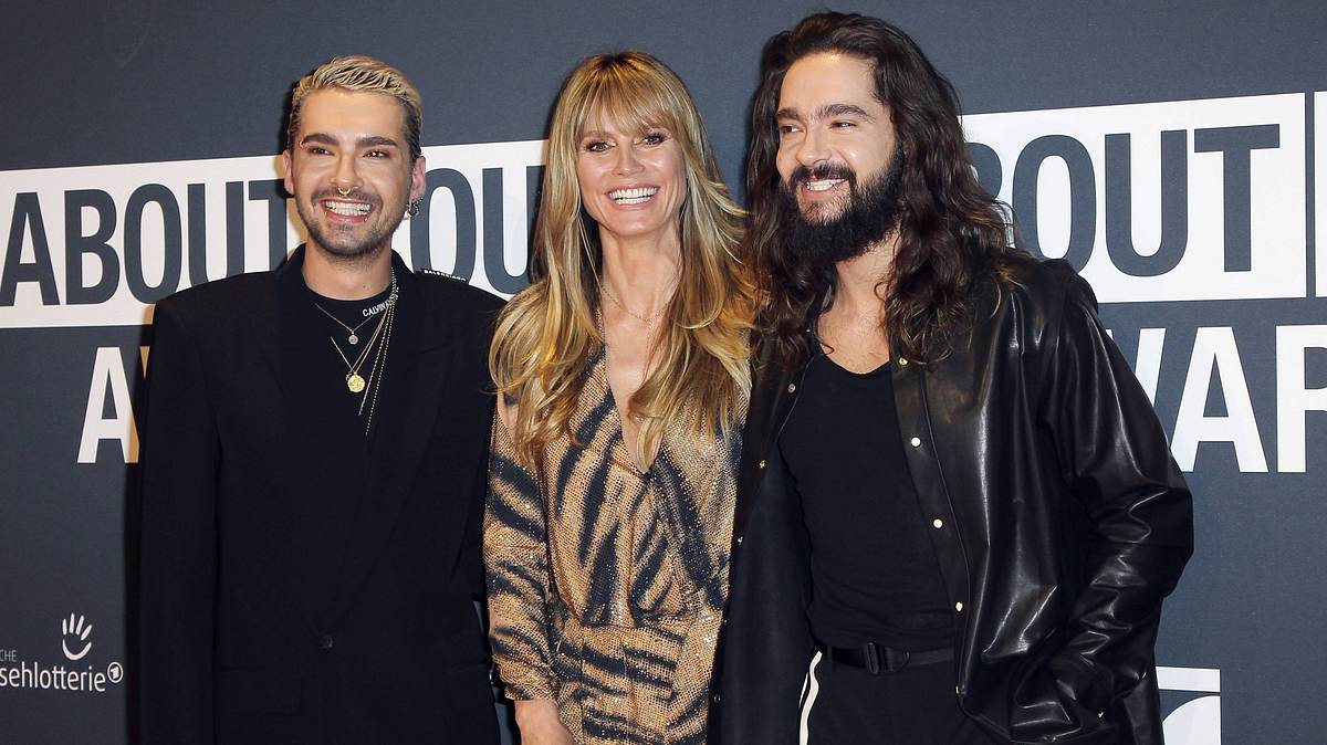 Bill Kaulitz Heidi Klum und Tom Kaulitz