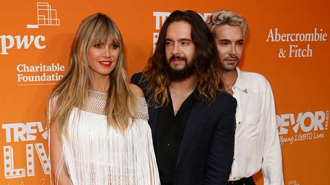 Heidi Klum mit Tom und Bill Kaulitz - Foto: imago images / MediaPunch