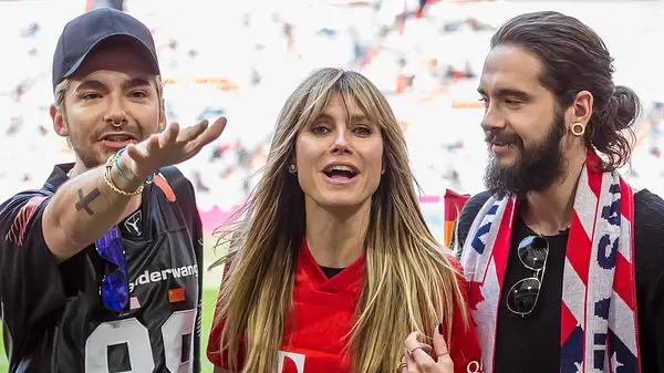 Heidi Klum, Bill Kaulitz und Tom Kaulitz