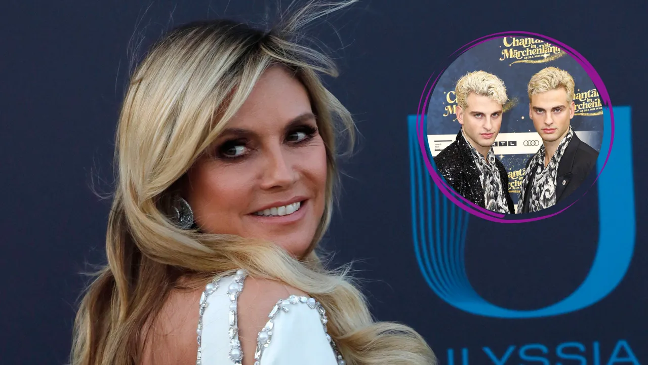 Heidi Klum und die "GNTM"-Zwillinge Heidi Klum und die GNTM-Zwillinge - Foto: IMAGO/ Capital Pictures/ APress (Collage)