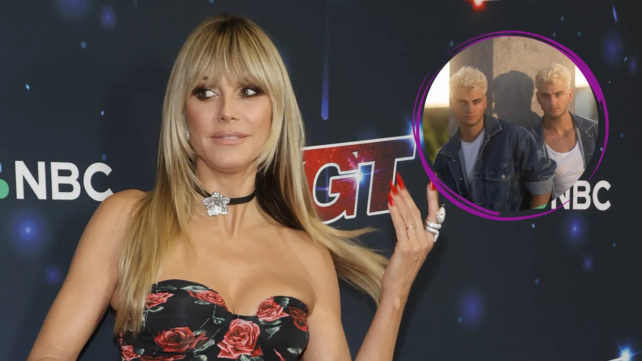 Heidi Klum und die "GNTM"-Zwillinge Heidi Klum und die GNTM-Zwillinge - Foto: IMAGO/ Cover-Images/ Instagram/ julianundluka (Collage)