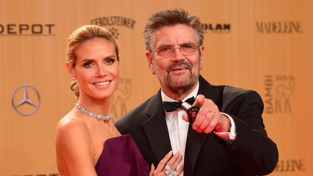 Heidi Klum und Vater Günther