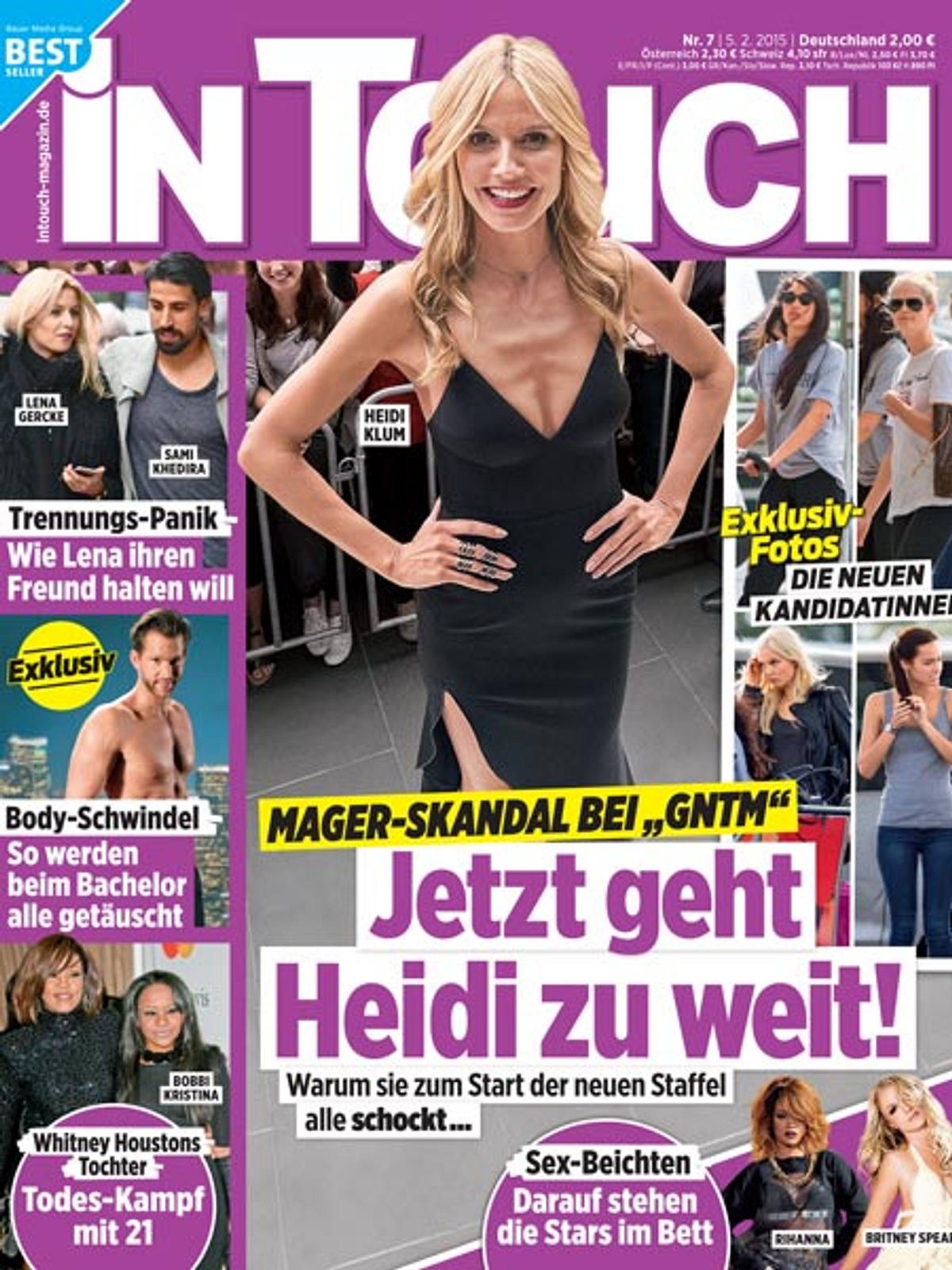 InTouch: Mager-Skandal um Heidi Klum