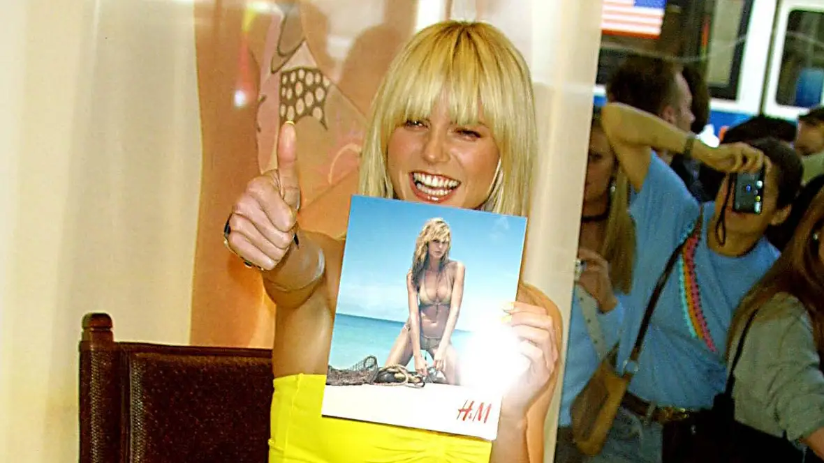 Heidi Klum als H&M-Model 2011 Heidi Klum als H&M-Model 2011