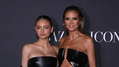 Leni und Heidi Klum