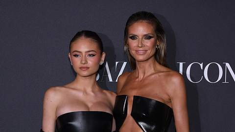 Leni und Heidi Klum - Foto: IMAGO/ ZUMA Wire