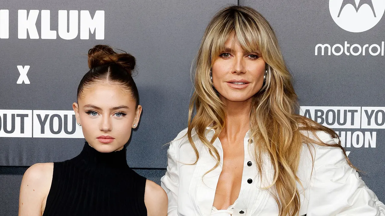 Leni und Heidi Klum Leni und Heidi Klum - Foto: Franziska Krug/Getty Images for ABOUT YOU