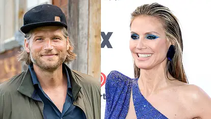 Sebastian Ströbel und Heidi Klum