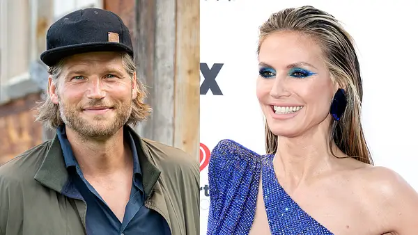 Sebastian Ströbel und Heidi Klum