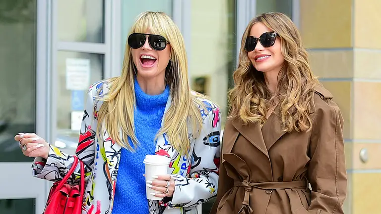 Heidi Klum und Sofía Vergara