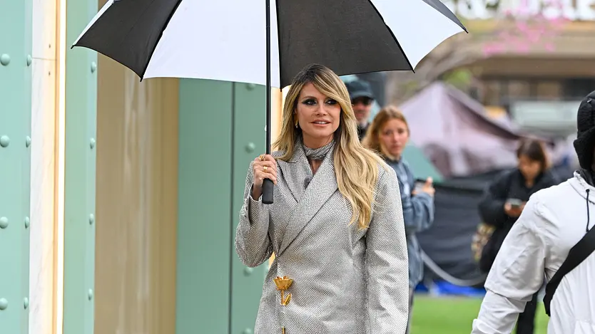 Heidi Klum freut sich über ein Kompliment ihrer Tochter.