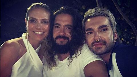 Heidi Klum mit Tom und Bill Kaulitz - Foto: Instagram/ heidiklum