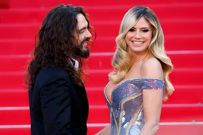 Heidi Klum & Tom Kaulitz auf dem roten Teppich.