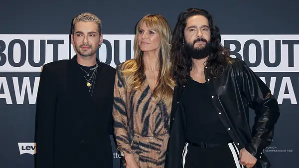 Bill Kaulitz Tom Kaulitz Heidi Klum