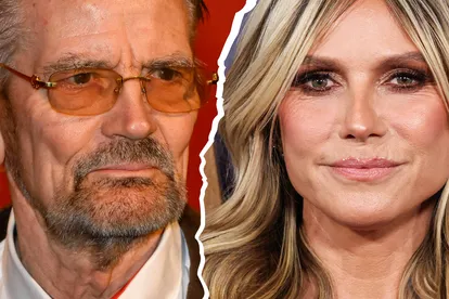 Fotocollage von Heidi Klum und ihrem Vater Günther. In der Vergangenheit haben sie sich oft gezofft. 