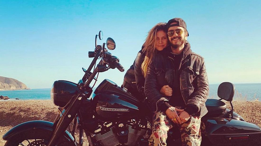 Lässige Biker-Braut: Heidi Klum macht Motorrad-Trip mit Tom Kaulitz