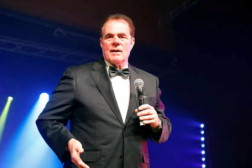 Hein Simons auf der Bühne