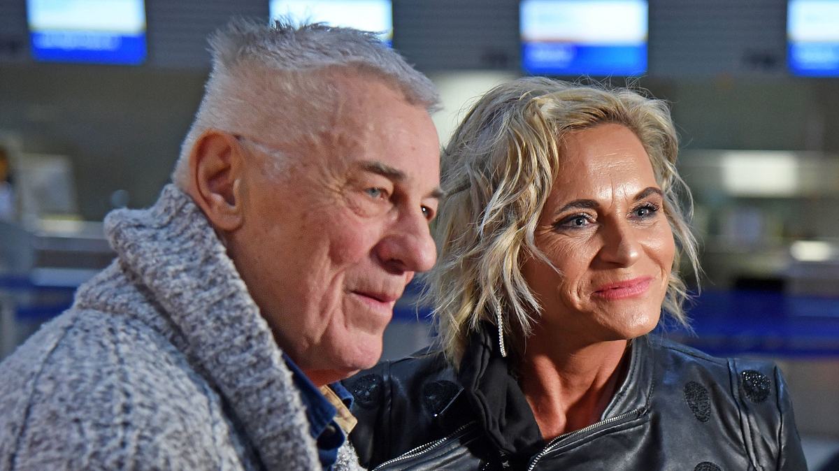 Heinz Hoenig mit Ehefrau Annika Kärsten-Hoenig