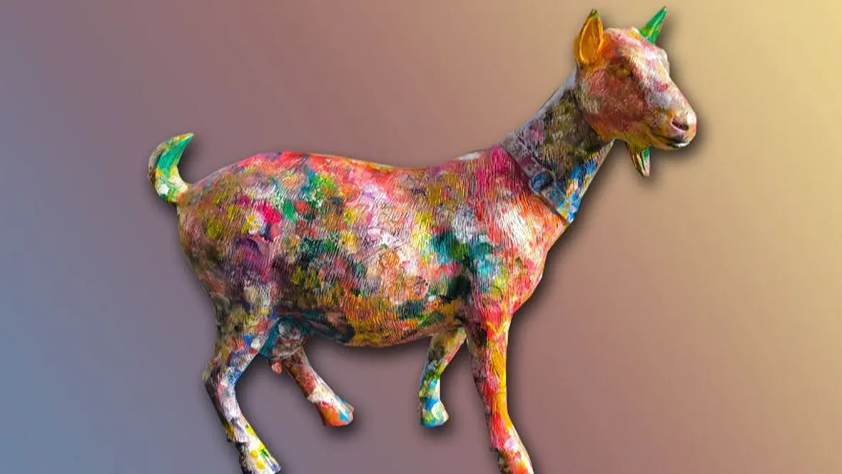 Kunst-Ziege Kunst-Ziege