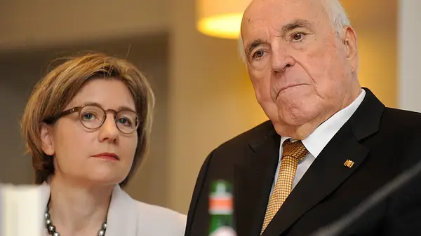 Helmut Kohl Maike Richter-Kohl