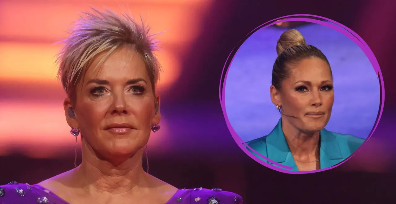 Streit bei Inka Bause und Helene Fischer Collage: Inka Bause und Helene Fischer schauen ernst in die Kameras - Foto: IMAGO / Christian Schroedter / IMAGO / Bildagentur Monn