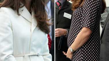 Herzogin Kate ist schön schwanger. - Foto: Getty Images (2)