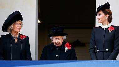 Herzogin Camilla, Queen Elizabeth und Herzogin Kate - Foto: Max Mumby/Indigo/Getty Images