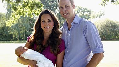 Kate und William mit ihrem Sohn George - Foto: GettyImages