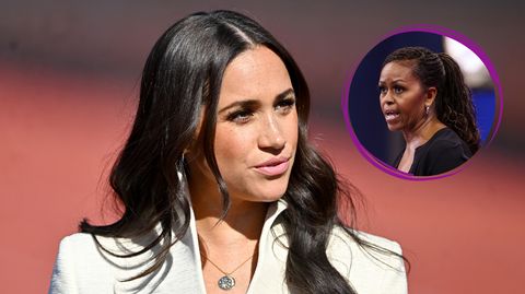 Herzogin Meghan und Michelle Obama - Foto: Samir Hussein/WireImage/GettyImages &  Jean Catuffe/GC Images/GettyImages (Fotocollage)