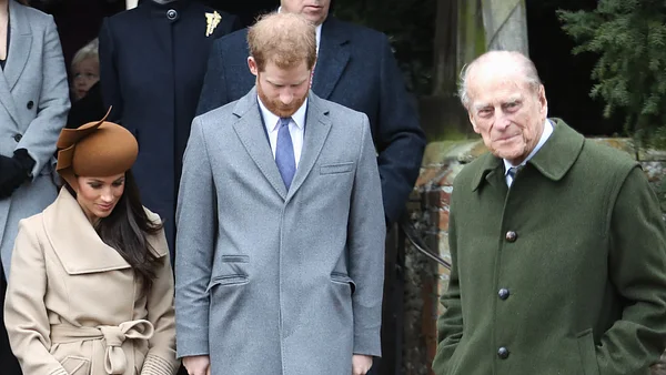 Herzogin Meghan, Prinz Harry, Prinz Philip