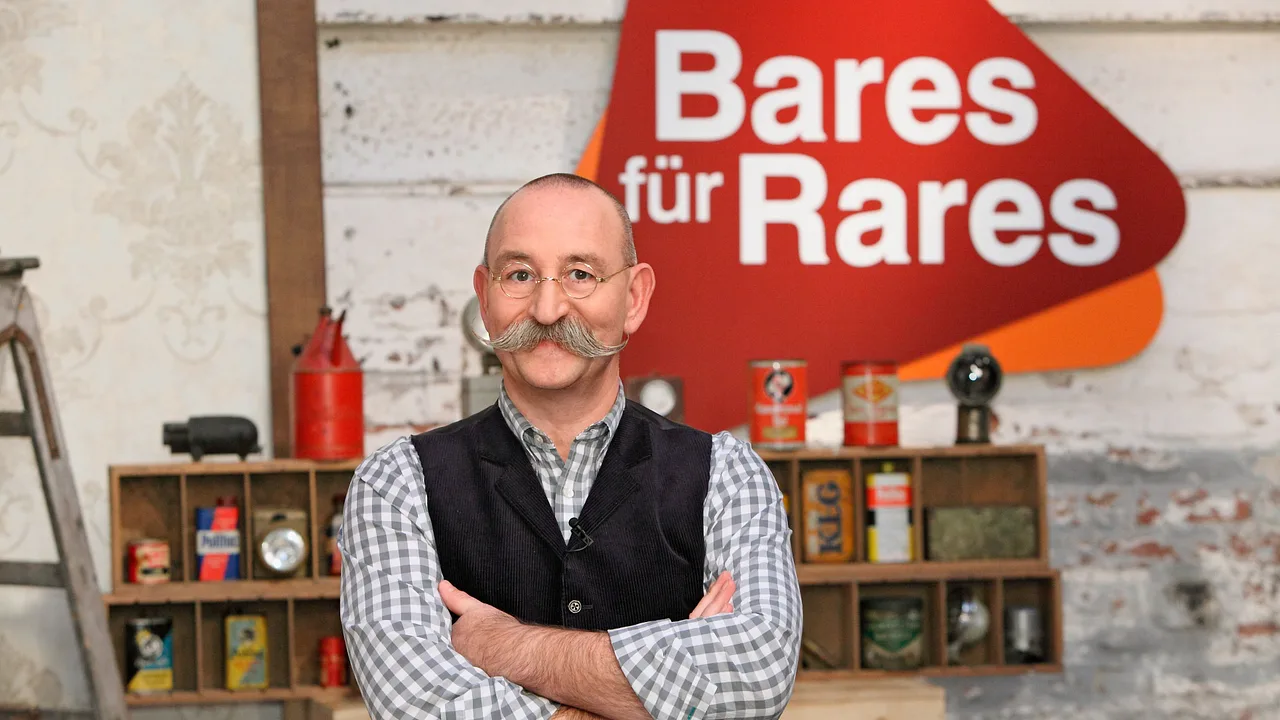 Horst Lichter am Drehort von "Bares für Rares" Horst Lichter am Drehort von Bares für Rares - Foto: ZDF/Frank W. Hempel