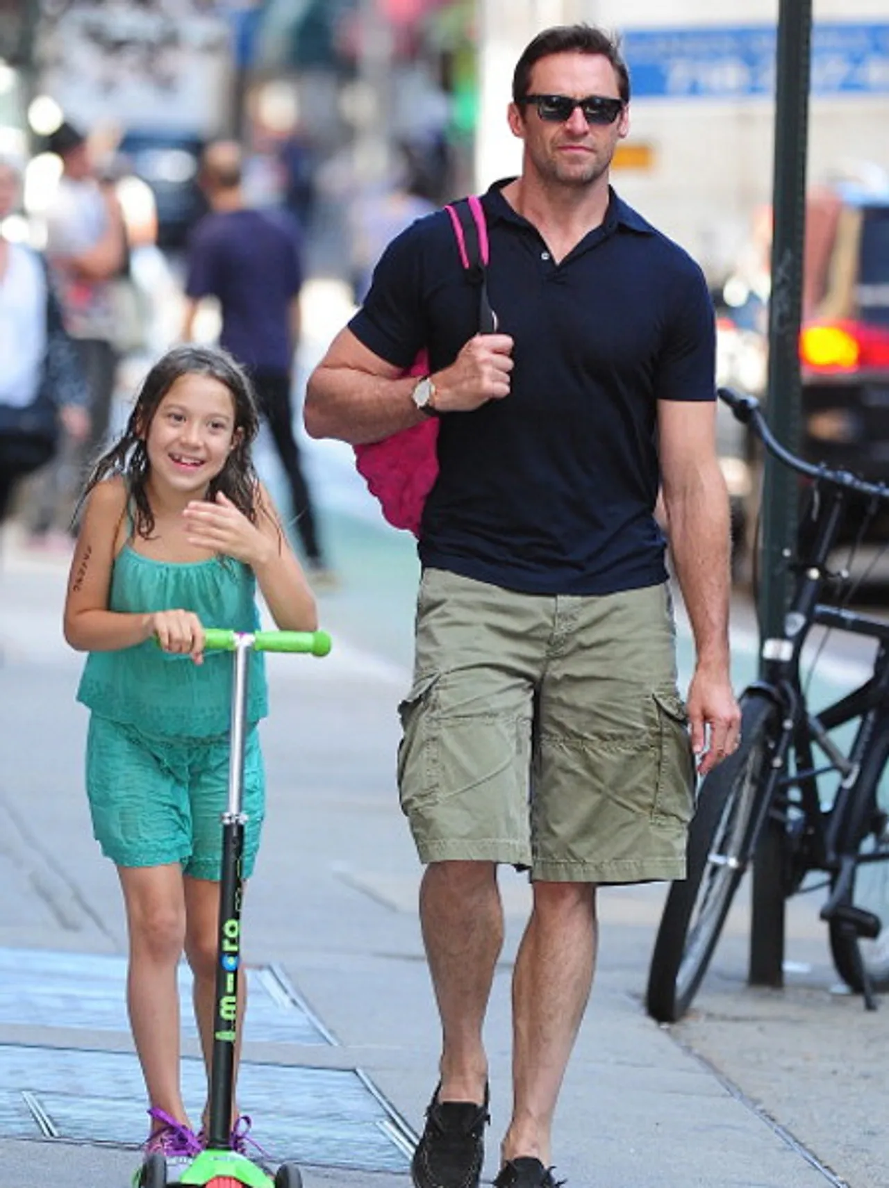 Hugh Jackmans Tochter wurde gestalkt Hugh Jackmans Tochter wurde gestalkt - Foto: gettyimages