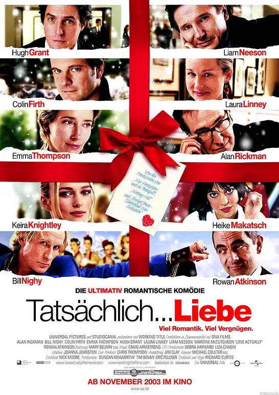 Die "Tatsächlich Liebe"-Besetzung damals und heute Die "Tatsächlich Liebe"-Besetzung damals und heute