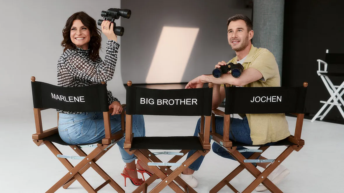 "Promi Big Brother"-Moderatoren Marlene Lufen und Jochen Schropp "Promi Big Brother"-Moderatoren Marlene Lufen und Jochen Schropp
