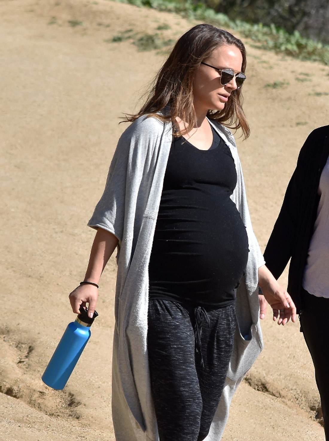 Natalie Portman mit riesiger Babykugel