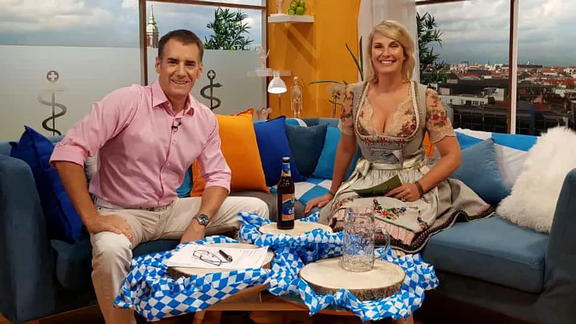 Seit 2017: Britt Hagedorn moderiert "Total gesund" Britt Hagedorn und Dr. Kurscheid moderieren heute "Total gesund"