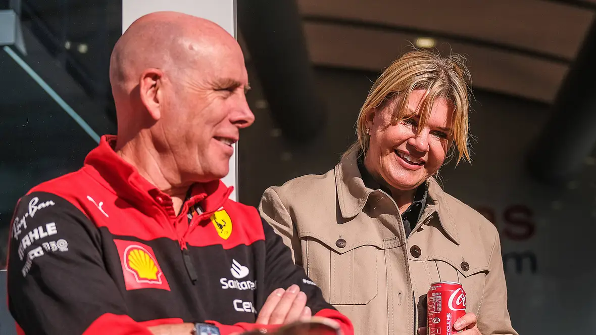 Corinna Schumacher bei der Formel 1 Corinna Schumacher bei der Formel 1