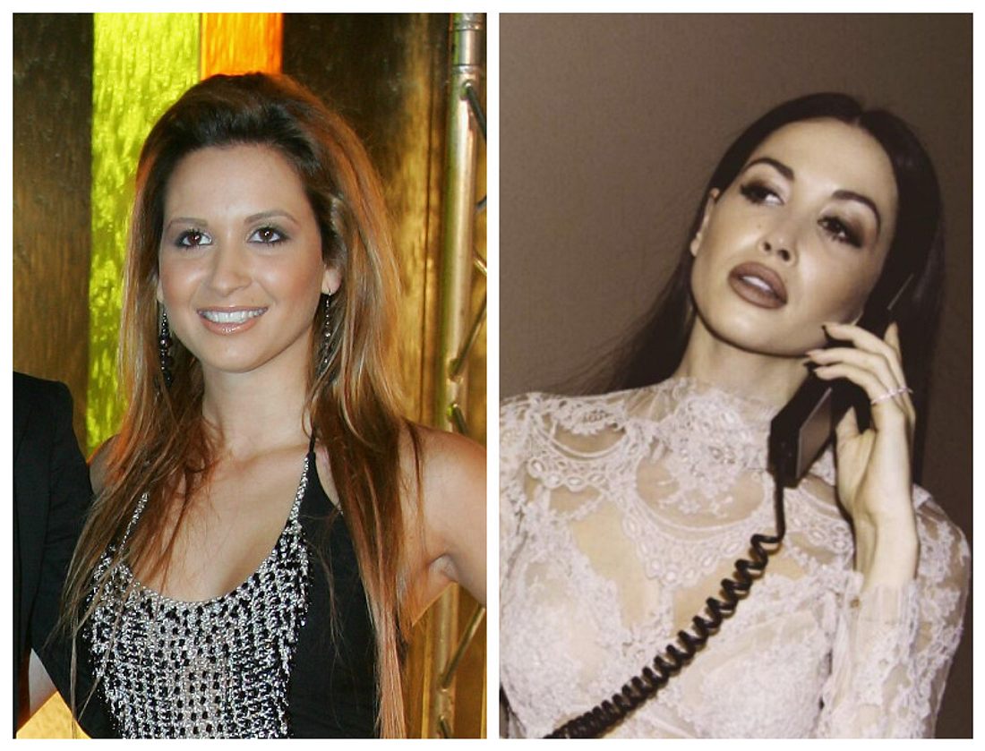 Links: Mandy im Jahr 2007, Rechts: Mandy 2016