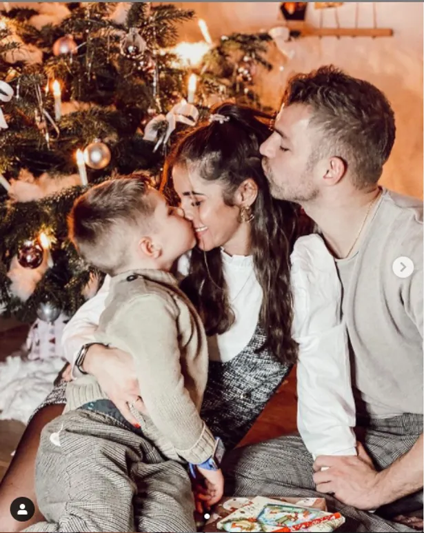 Sarah Lombardi an Weihnachten Sarah Lombardi an Weihnachten