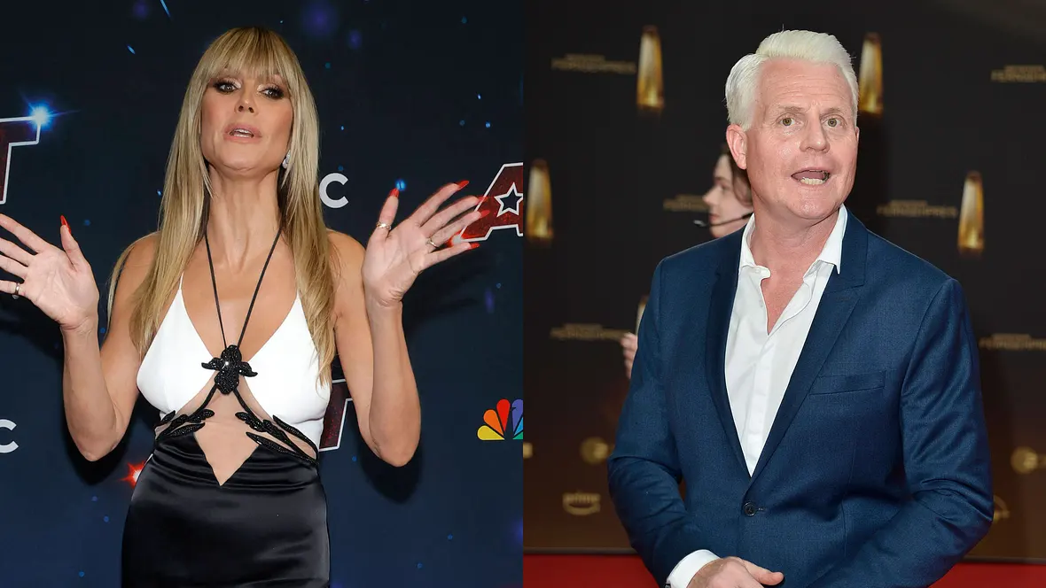 Guido Cantz Heidi Klum Guido Cantz Heidi Klum