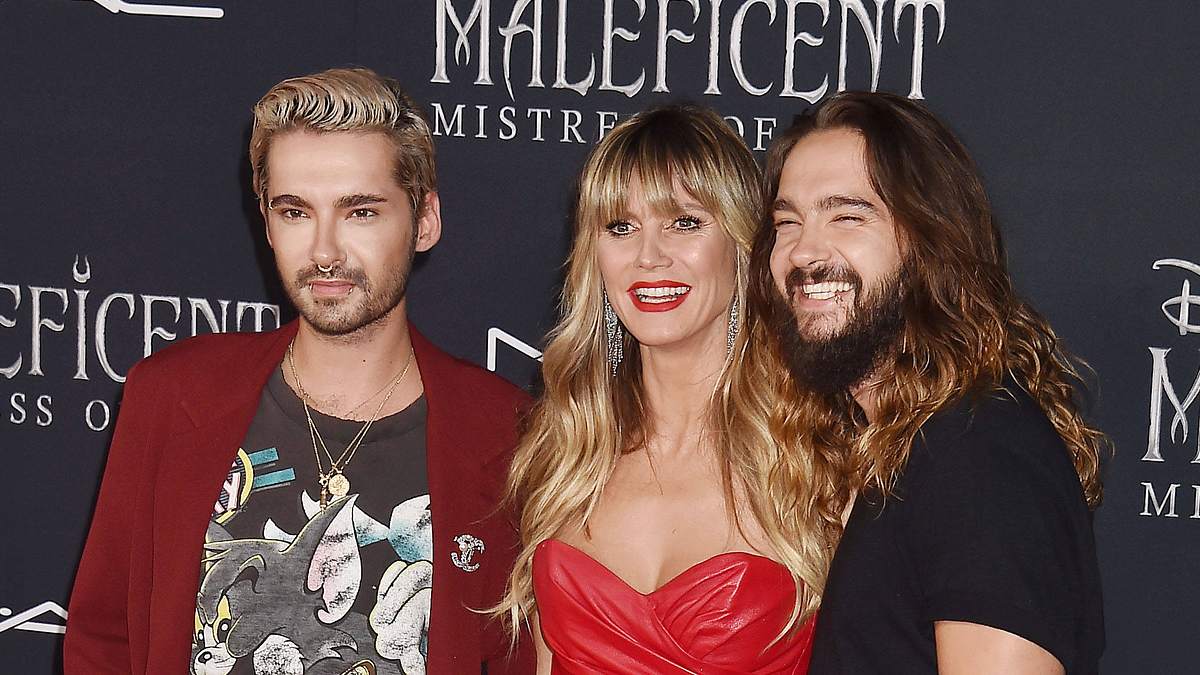 Bill Kaulitz, Heidi Klum und Tom Kaulitz