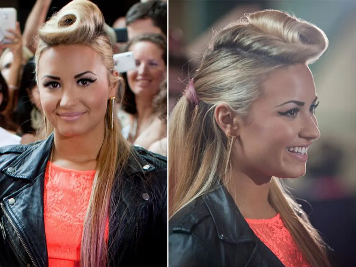 Kurz, Lila, Knoten: Die Trendfrisuren der Stars - Bild 4