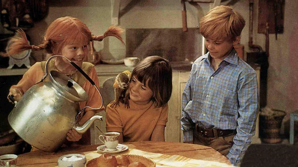 Pippi, Annika, Tommy und Herr Nilsson