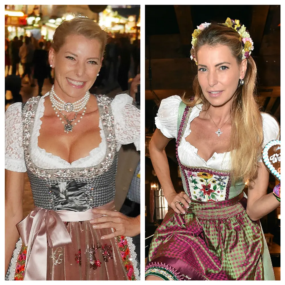 Giulia Siegel füllte die Dirndlbluse 2014 noch deutlich mehr aus Giulia Siegel füllte die Dirndlbluse 2014 noch deutlich mehr aus