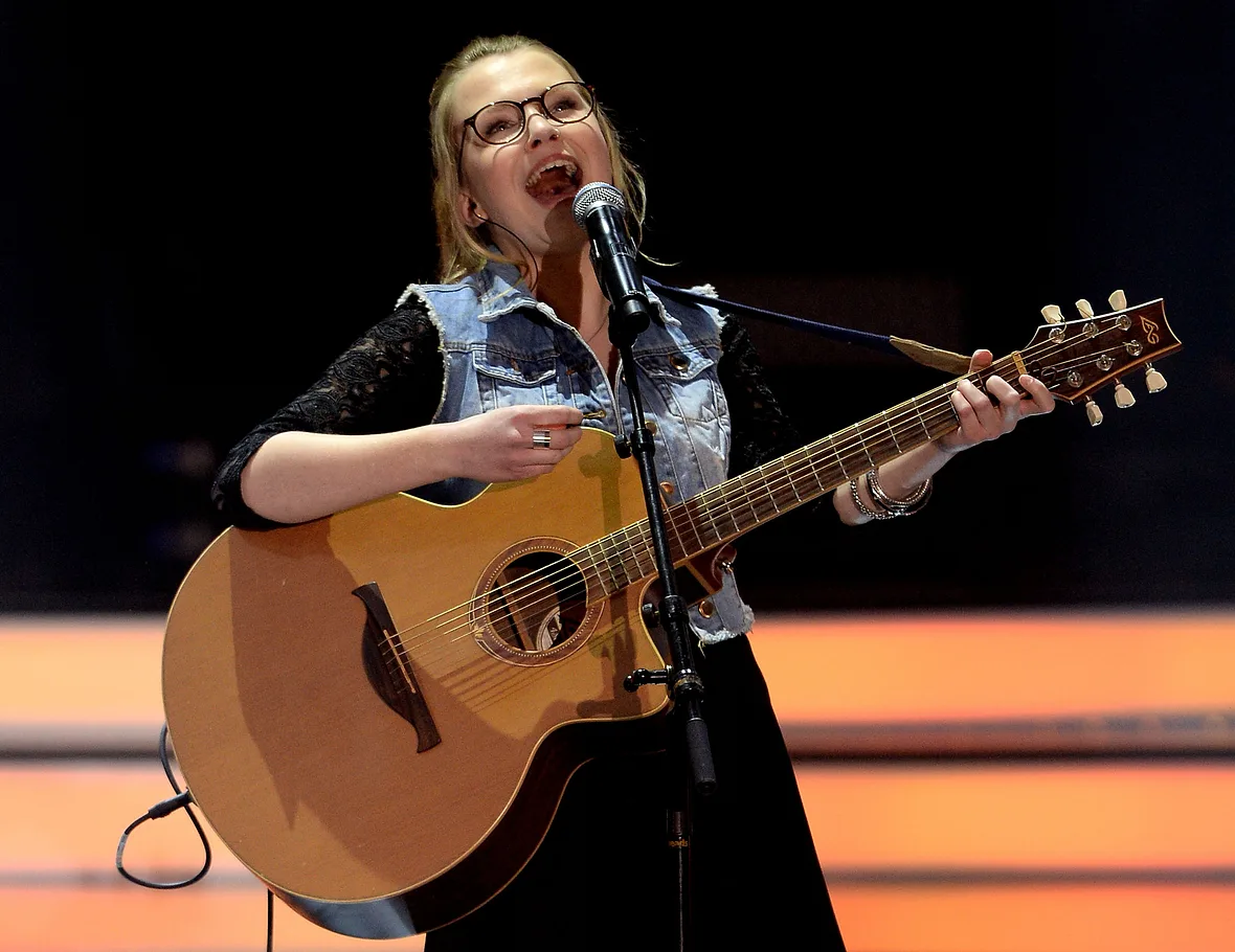 Helene Nissen bei ESC-Vorentscheid 2017 Helene Nissen bei ESC-Vorentscheid 2017