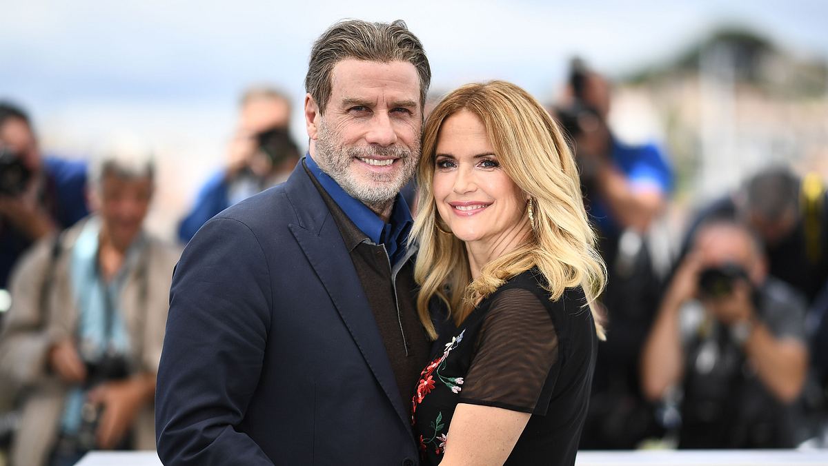 John Travolta und Kelly Preston