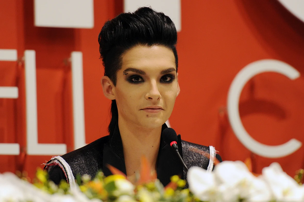 Bill Kaulitz beim Sanremo Music Festival 2010 Bill Kaulitz beim Sanremo Music Festival 2010