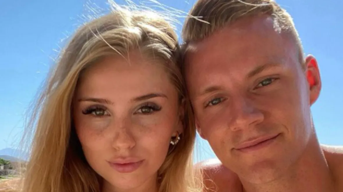 Bernd Leno und Frau Sophie-Christin Leno Bernd Leno und Frau Sophie-Christin Leno