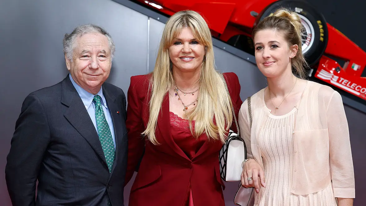 Jean Todt & Corinna Schumacher & Gina-Marie Jean Todt & Corinna Schumacher & Gina-Marie